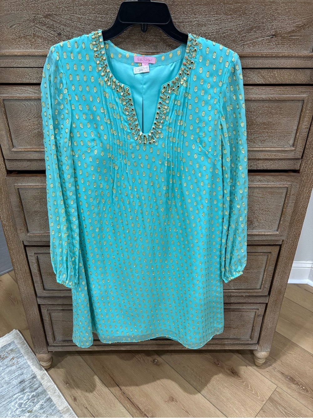 Lilly Pulitzer Colby silk tunic dress size 4